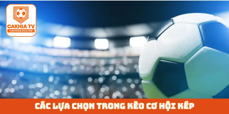 Các lựa chọn trong kèo cơ hội kép